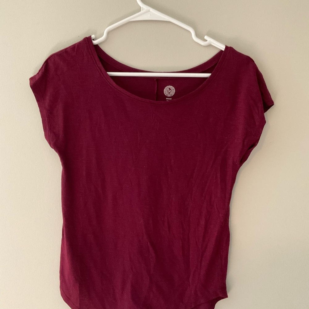 Maroon Shirt
